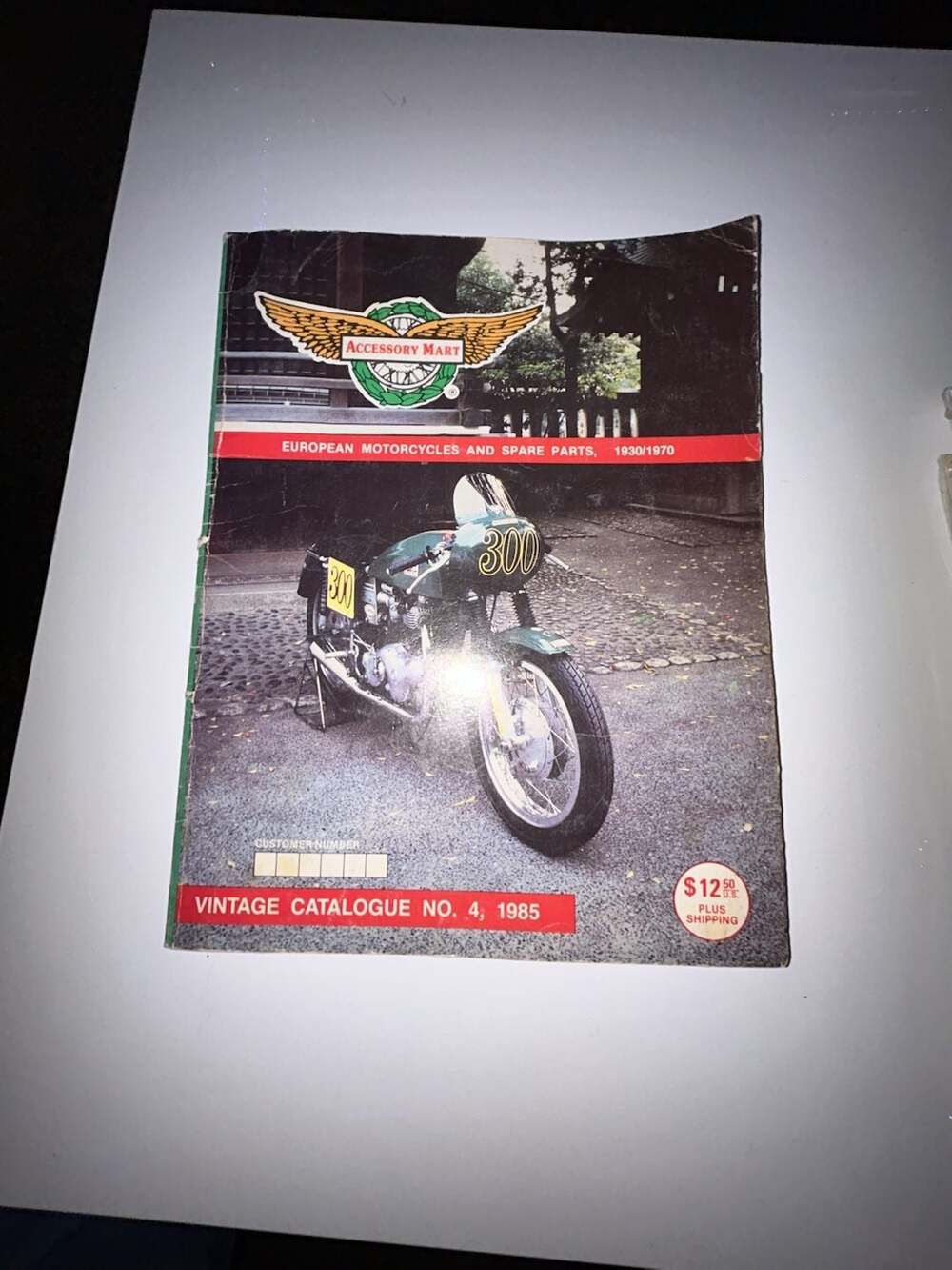 Accessory Mart Vintage Catalogue No. 4 1985 European Motorcycles And Spare Parts